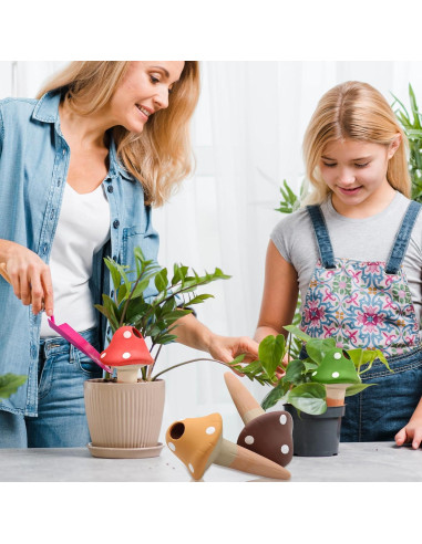 4 Picos de Riego Automático de Terracota Cloud-Rolling 150ml