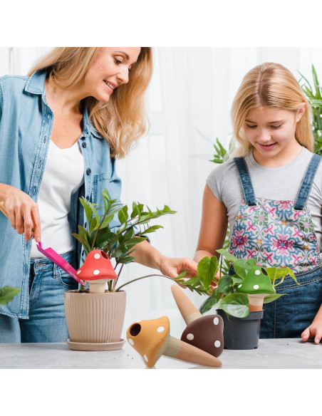 4 Picos de Riego Automático de Terracota Cloud-Rolling 150ml