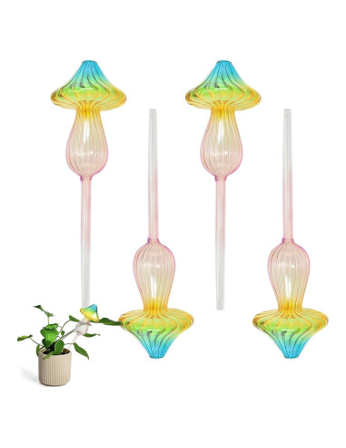 4 Esferas de Riego Automático de Vidrio ZHIYUEJING 24.99 cm