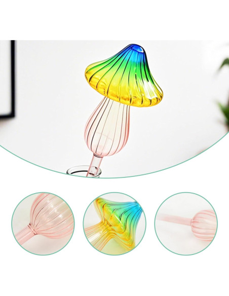 4 Esferas de Riego Automático de Vidrio ZHIYUEJING 24.99 cm