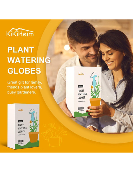 Esferas de Riego Automático KiKiHeim 4 Piezas Hongos