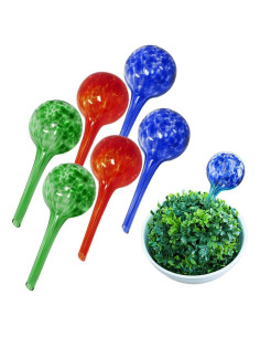 Esferas de Riego Automático Evelots - Paquete de 6 - Vidrio 14.6 cm