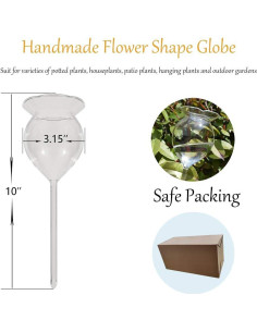 Dispositivo de Riego Automático Adabocute 2 Esferas de Vidrio 250ml 2