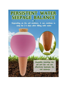 Juego de 4 Esferas de Riego Automático Rolcoassuns 17cm 2