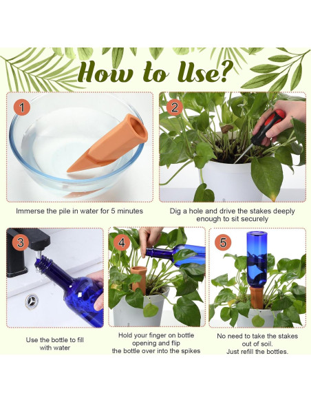 Paquete de 12 Dispositivos de Riego Automático SiliFine