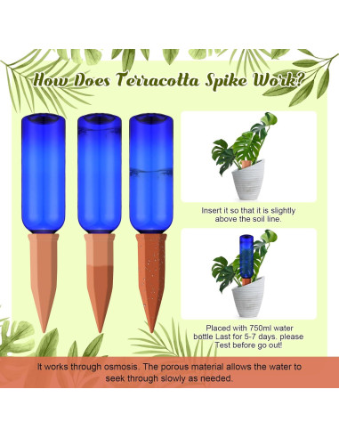 Paquete de 12 Dispositivos de Riego Automático SiliFine