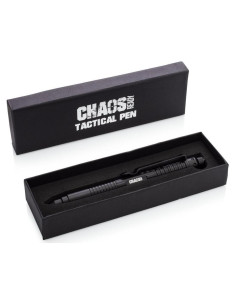Bolígrafo Táctico Chaos Ready - EDC con Luz y Rompevidrios