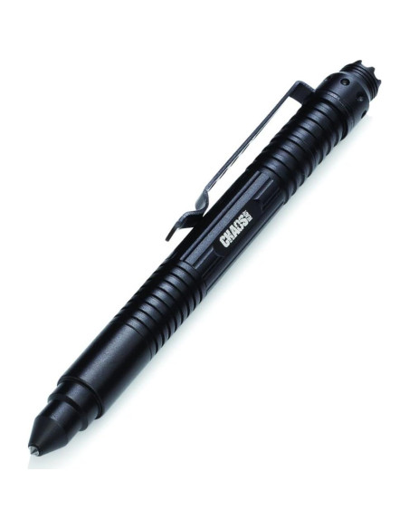 Bolígrafo Táctico Chaos Ready - EDC con Luz y Rompevidrios