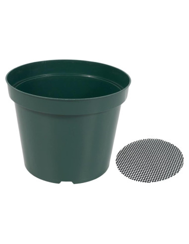 Paquete de 40 macetas de plástico 4" RooTrimmer con malla