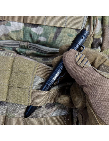 Bolígrafo Táctico Chaos Ready - EDC con Luz y Rompevidrios