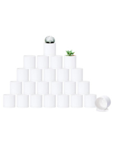 Conjunto de 24 Mini Macetas de Plástico D'vine Dev 5 cm