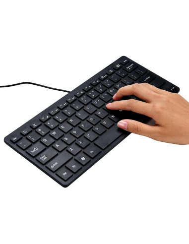 Teclado Mini I Focus con Cable 78 Teclas y Funda Negra