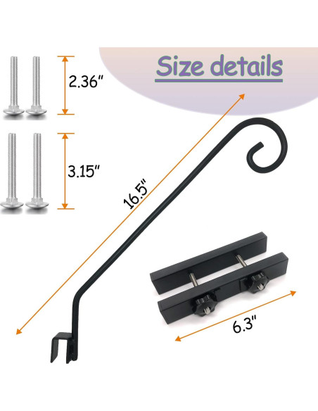 Riel de Gancho Colgante NEECONG para Deck 6.8 kg