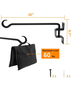 Soporte para Plantas Giratorio Greemov - 42.5 cm - 2 Piezas 2