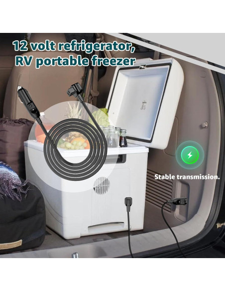 Cable de Alimentación CC Norward para Refrigeradores 12V/24V