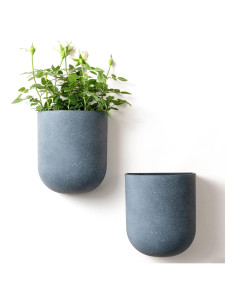 Macetas Colgantes para Plantas LA JOLIE MUSE - Juego de 2, Gris