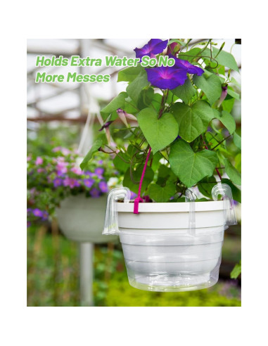 Bandejas de Goteo KOROI 10 Piezas 19.8 cm Plástico Transparente