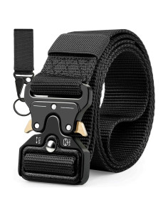 Cinturón Táctico Militar para Hombre con Hebilla Rápida 125cm