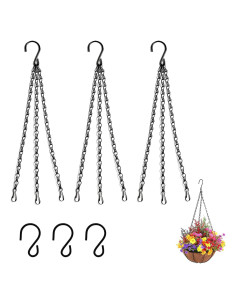 Cadena Colgante PCTC 58.42 cm para Jardín - 3 Puntos, 9 kg