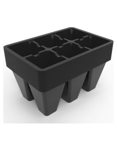 Bandeja de Inicio de Semillas Gardzen 30 Piezas 6 Celdas