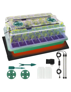 Kit de Inicio de Semillas MQHUAYU con Luz y Calefacción