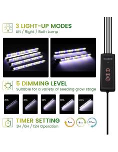 Kit de Inicio de Semillas MQHUAYU con Luz y Calefacción 2