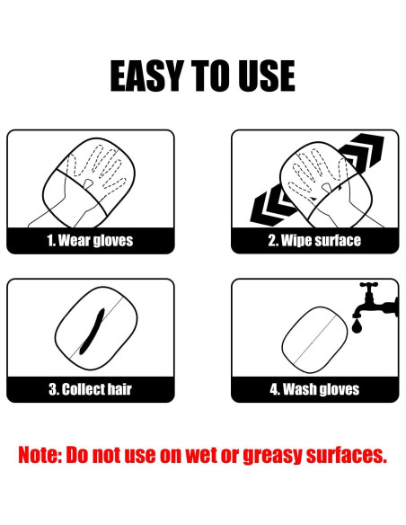 Guantes de Aseo para Mascotas Gosknor 24x18cm Doble Cara