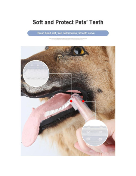 Juego de Baño para Mascotas BOBEJIMIA 3 en 1 Guantes y Cepillos