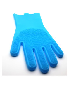 Guantes de Aseo para Mascotas HH OBD - Silicona Resistente al Calor