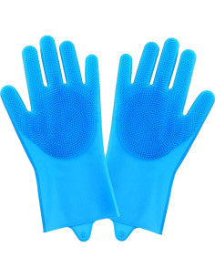 Guantes de Aseo para Mascotas HH OBD - Silicona Resistente al Calor 2