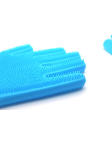 Guantes de Aseo para Mascotas HH OBD - Silicona Resistente al Calor