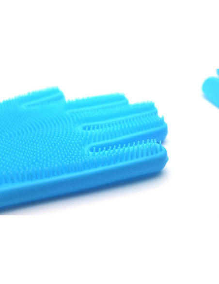 Guantes de Aseo para Mascotas HH OBD - Silicona Resistente al Calor