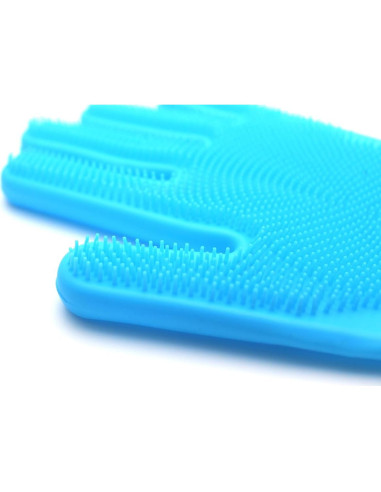 Guantes de Aseo para Mascotas HH OBD - Silicona Resistente al Calor