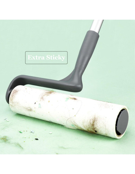 Recargas Rodillo Quitapelusas Mega 10" - Paquete 4x60 Hojas Recargas Rodillo Quitapelusas Mega 10" - Paquete 4x60 Hojas