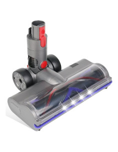 Cabezal de Aspiradora HESTIA para Dyson V15/V7/V8/V10/V11 - Cepillo Turbo para Suelos de Madera