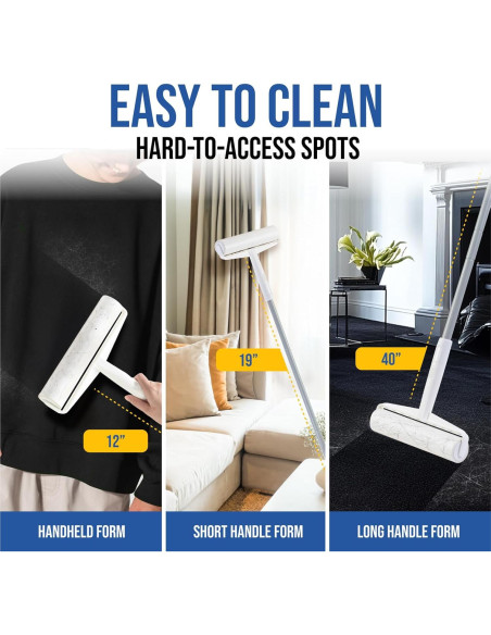 Rodillo de Pelusa Jumbo Fox Trot 24 cm con 450 Hojas