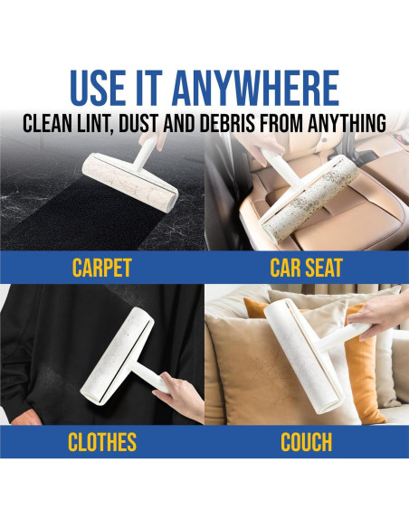 Rodillo de Pelusa Jumbo Fox Trot 24 cm con 450 Hojas