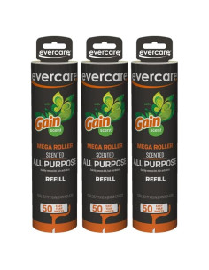 Evercare Repuestos Rodillo Adhesivo 10" Aroma Gain - 3 Paquetes