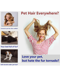 Removedor de Pelo de Mascota Pawsome Pets Reutilizable 158g 2