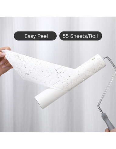 Recargas de Rodillo Quitapelusas Chengu 24 cm - 8 Piezas 440 Hojas