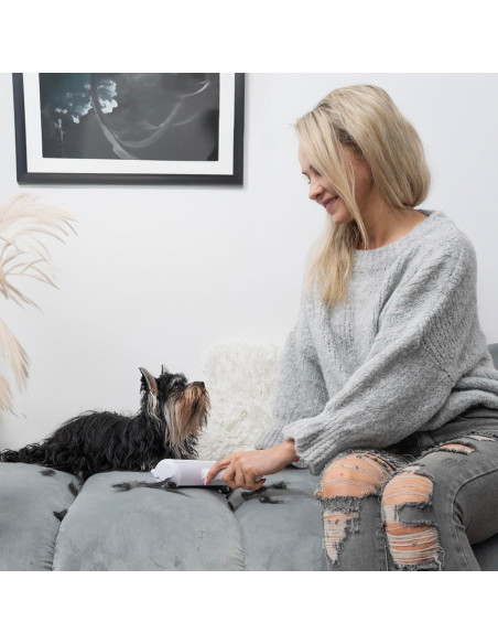 Rodillo Quitapelos Reutilizable FurFamilySupplyCo - Blanco