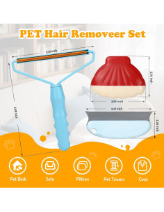 Juego de Herramientas para Eliminación de Pelo de Mascota Kuzgokit 2
