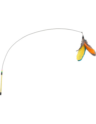 Kit de Juguetes para Gatos Fashion's Talk con Varitas y Plumas