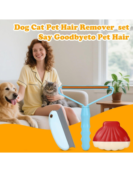 Juego de Herramientas para Eliminación de Pelo de Mascota Kuzgokit
