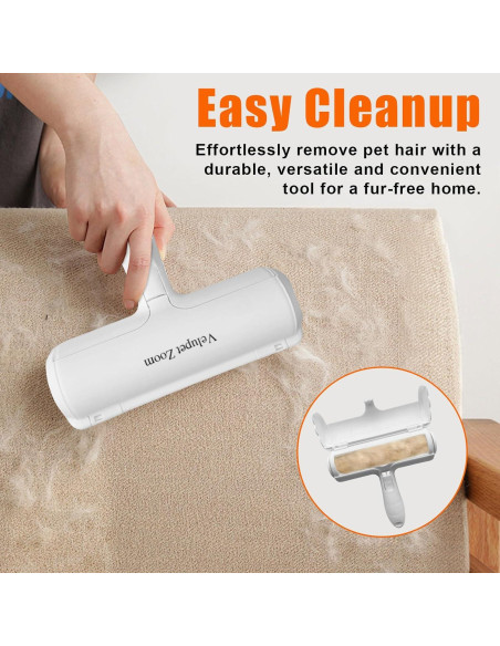 Removedor de Pelo de Mascotas Velupet Zoom Reutilizable 19.7x18.4cm Removedor de Pelo de Mascotas Velupet Zoom Reutilizable 19.7x18.4cm
