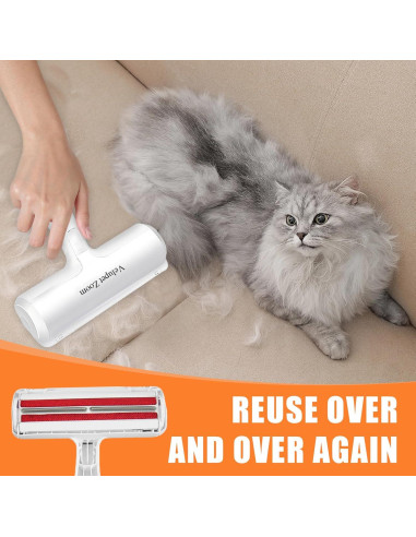 Removedor de Pelo de Mascotas Velupet Zoom Reutilizable 19.7x18.4cm