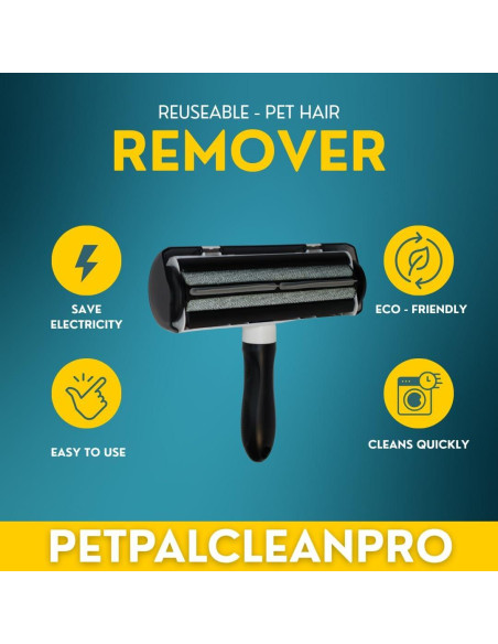 Rodillo Removedor de Pelos de Mascota PetPalCleanPro