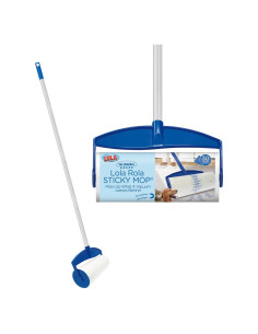 Lola Rola Sticky Mop, Rodillo Adhesivo para Suelos 40.6 cm