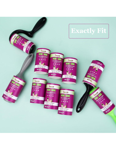 Recargas Scotch-Brite para Rodillo Pelusa 540 Hojas 4"