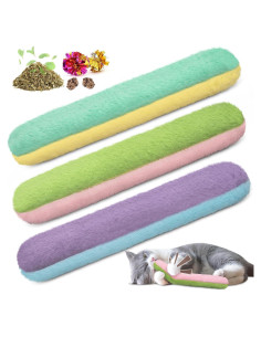 Juguetes para Gato Retro Shaw - Almohadas Rellenables 3 Pcs